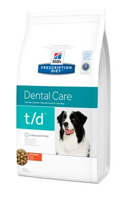 Купить Hill`s PD T/D Cухой для собак при заболеваниях полости рта 