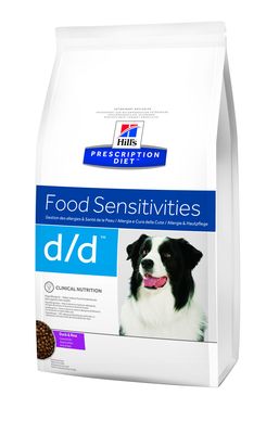 Купить Hill`s PD D/D Duck&Rice Сухой корм с уткой и рисом для собак при пищевых аллергиях 
